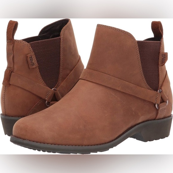 Teva De La Vina Dos Chelsea Boot in Pecan - Picture 1 of 10